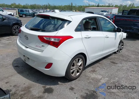 2013 Hyundai Elantra Gt из США, поврежденный, VIN KMHD35LE2DU022637